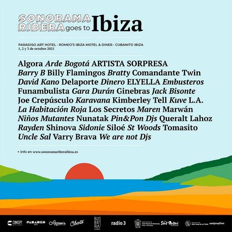 Sonorama Ribera Goes to Ibiza 2021: cartel y fechas