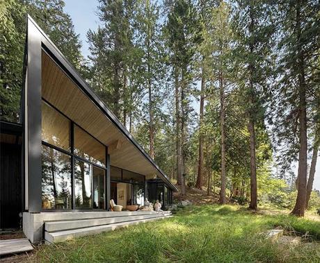 Cabana Minimalista en British Columbia