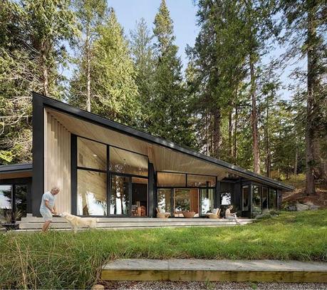 Cabana Minimalista en British Columbia