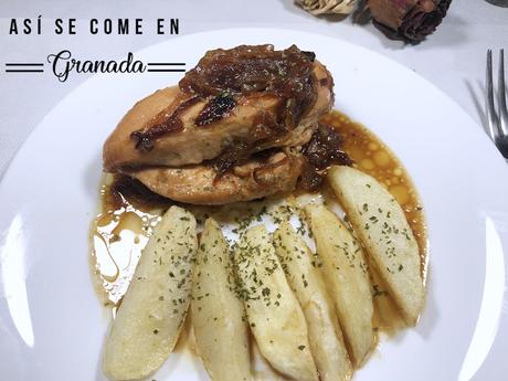 Pollo con hinojo, salsa de soja y chile dulce. Juego de blogueros 2.0