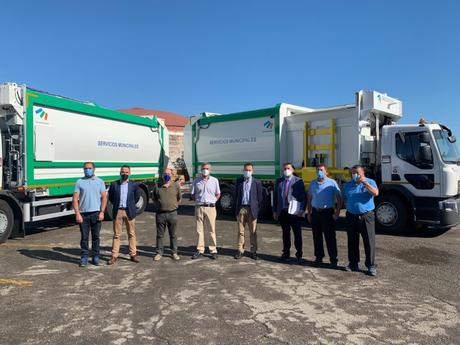 Recepcionado el nuevo camión para la recogida de residuos sólidos urbanos.