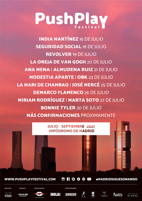 Push Play Festival 2021: conciertos y fechas