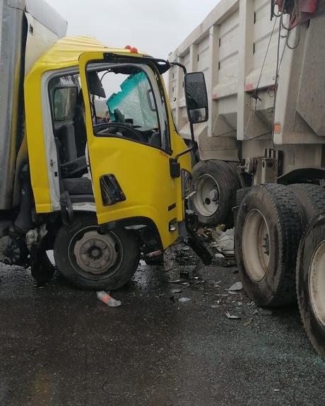 Choque en la carretea Matehuala deja 2 personas lesionadas