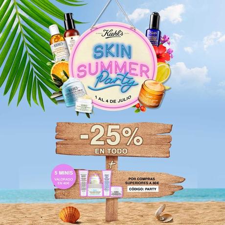 Llega la Summer Party de Kiehl´s con las mejores ofertas de la temporada