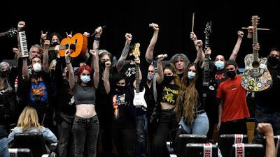 El rock se une para frenar al fascismo.