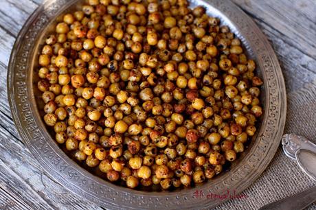 Garbanzos fritos especiados