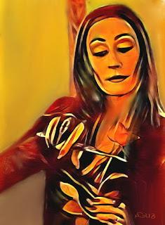 Morticia Addams en versión sensual