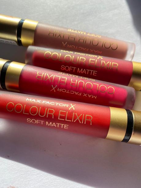 Colour Elixir Soft Matte de Max Factor, ultralivianos.