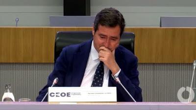 Las lágrimas de Garamendi.