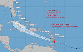 Elsa se convierte en el primer huracán de la temporada ciclónica