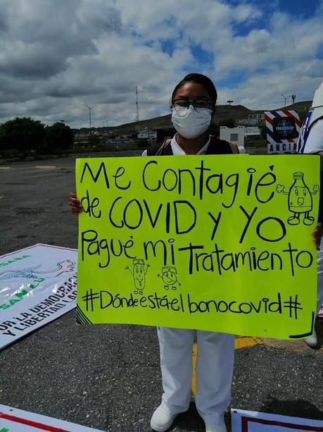 Exigen basificaciones y prestaciones laborales para trabajadores de Servicios de Salud.