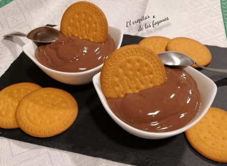 NATILLAS DE CHOCOLATE SIN HUEVO (con solo 3 ingredientes y en 10′)