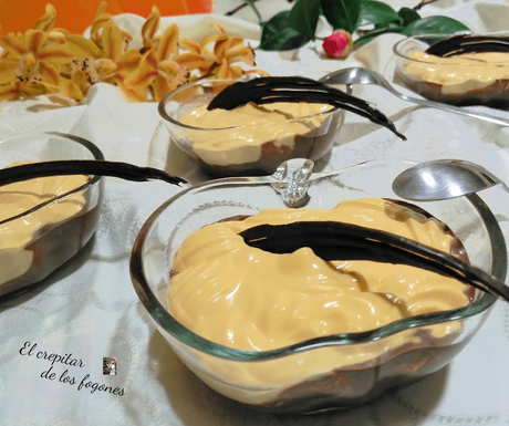 natillas de chocolate sin huevo