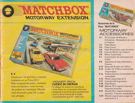 Switch-A-Track y Motorway, dos pistas eléctricas de Matchbox Switch-A-Track y Motorway, dos pistas eléctricas de Matchbox