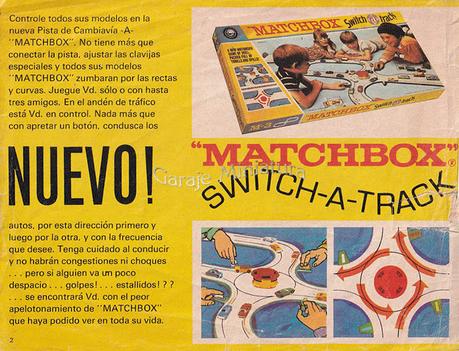 Switch-A-Track y Motorway, dos pistas eléctricas de Matchbox Switch-A-Track y Motorway, dos pistas eléctricas de Matchbox