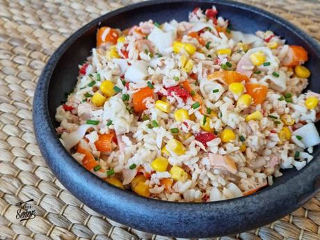 Ensalada de arroz, una receta fácil de verano