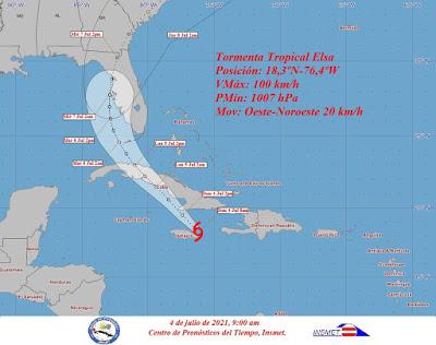 Elsa: domingo 4 de julio