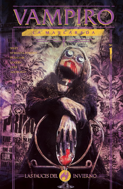 Abierta la reserva de  Las fauces del Invierno, cómic de VtM en español