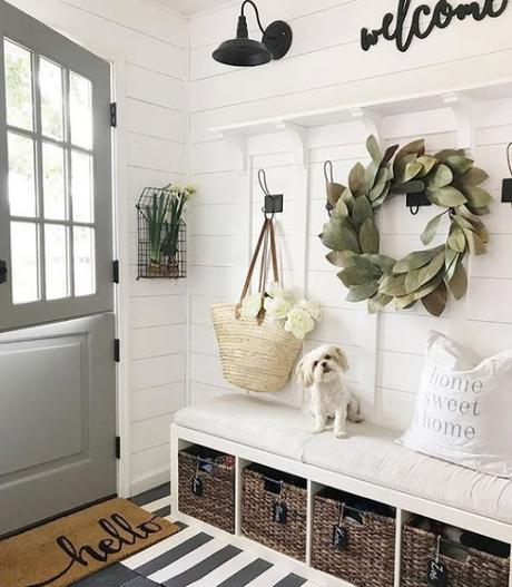 Vestibulos en Estilo Rustico