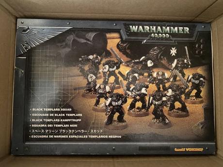 Caja de Escuadra de Marines Espaciales Templarios Negros (3ª ed) Caja de Escuadra de Marines Espaciales Templarios Negros (3ª ed)