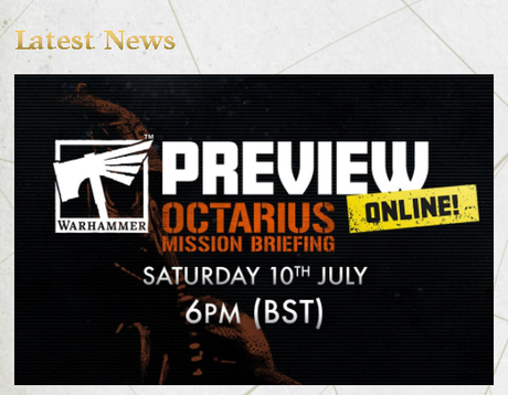 Octarius Mission Briefing: nueva previa virtual de W40K Octarius Mission Briefing: nueva previa virtual de W40K