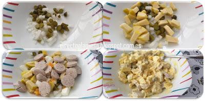 Ensalada alemana o Kartoffelsalat Ensalada alemana o Kartoffelsalat