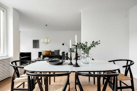 delikatissen scandinavian kitchen scandinavian formal eatingroom scandinavian eatingroom scandi kitchen nordic style nordic kitchen cocina sin muebles arriba cocina nórdica cocina moderna cocina grande cerrada cocina escandinava cocina con office cocina comedor cocina blanca  