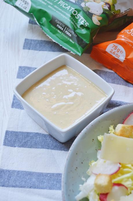 Ensalada césar de escarola con Degustabox Ensalada césar de escarola con Degustabox