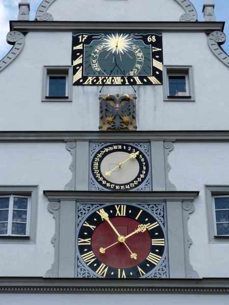 Relojes en Rothenburg ob der Tauber