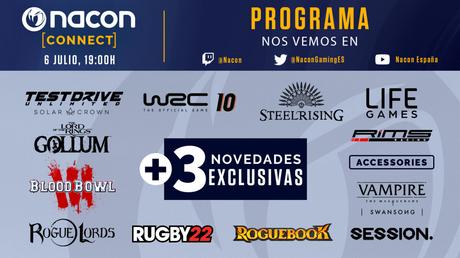 Evento digital Nacon Connect 2021 para mañana