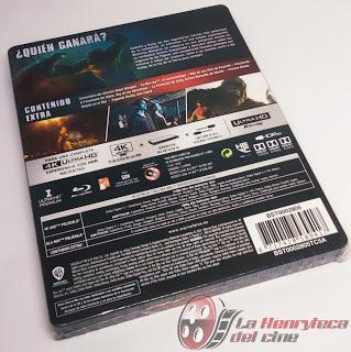 Godzilla Vs Kong; Análisis y fotoreportaje de la edición especial Steelbook UHD Godzilla Vs Kong; Análisis y fotoreportaje de la edición especial Steelbook UHD