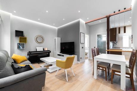 iluminación led en el salón