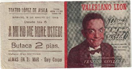 A MÍ NO ME MIRE USTED  - J. Luis Sáenz de Heredia