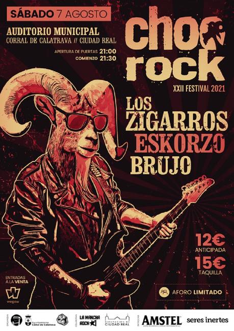 Festival Choorock 2021 en Corral de Calatrava
