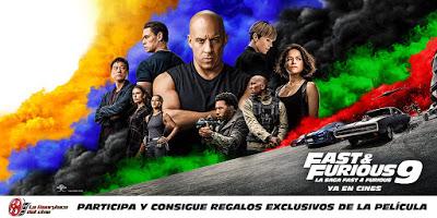 Fast & Furious 9 sorteo de merchandising oficial exclusivo