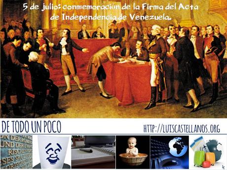 Firma del Acta de Declaración de Independencia Firma del Acta de Declaración de Independencia