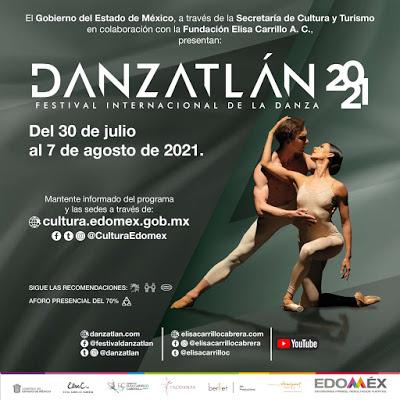 ANUNCIAN DANZATLÁN 2021 EN FORMATO HÍBRIDO Y CON ESTRENOS INTERNACIONALES