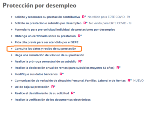 Como comprobar los días que me quedan de prestación en el SEPE Como comprobar los días que me quedan de prestación en el SEPE