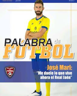 Gran reportaje en la prestigiosa publicación PALABRA DE FÚTBOL Gran reportaje en la prestigiosa publicación PALABRA DE FÚTBOL