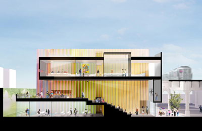 Nuria Heras, lidera el equipo de arquitectos que diseñó el que será el edificio más emblemático de Queens, Nueva York