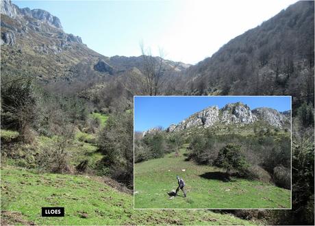 Puente Vidosa-Rubriellos-L´Impuebu-Baenu-El Seu la Cruz del Picu