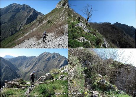 Puente Vidosa-Rubriellos-L´Impuebu-Baenu-El Seu la Cruz del Picu