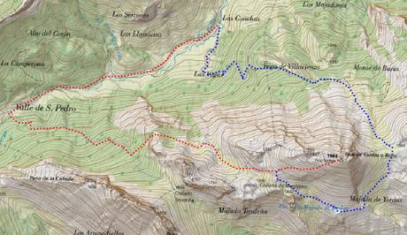 Pico Yordas desde Liegos