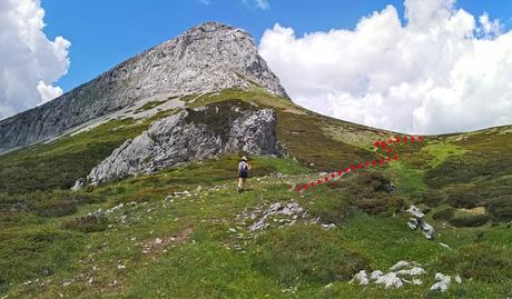 Pico Yordas desde Liegos