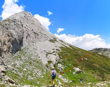 Pico Yordas desde Liegos