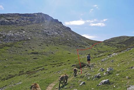 Pico Yordas desde Liegos