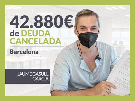 Repara tu Deuda Abogados cancela 42.880? en Barcelona (Catalunya) con la Ley de Segunda Oportunidad