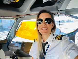 Mariela Santamaria, Piloto de Flybondi