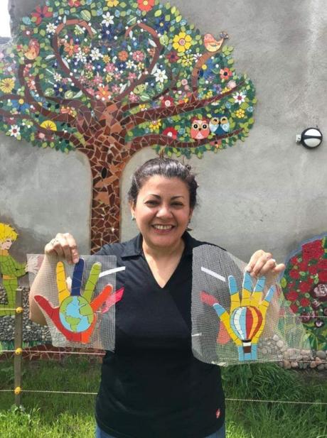 Mosaico Mural en Barcelona (I) Mosaico Mural en Barcelona (I)