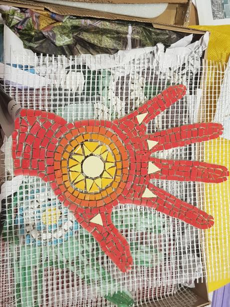 Mosaico Mural en Barcelona (I) Mosaico Mural en Barcelona (I)